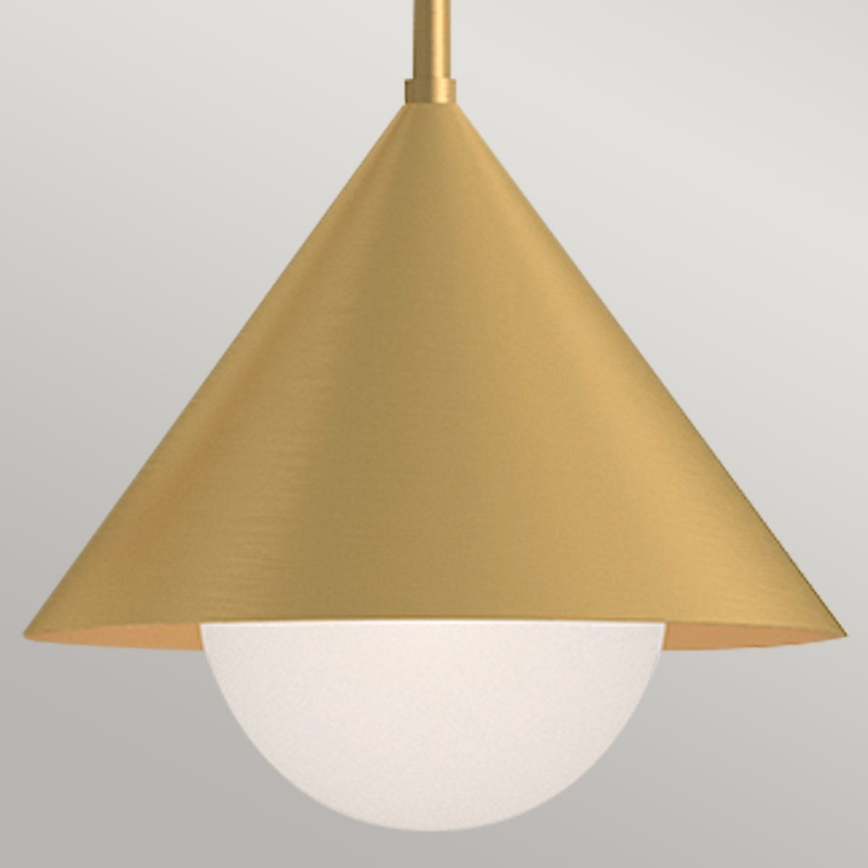 Alora Mood - Lustra uz stieņa REMYCK 3xE27/60W/230V zelta