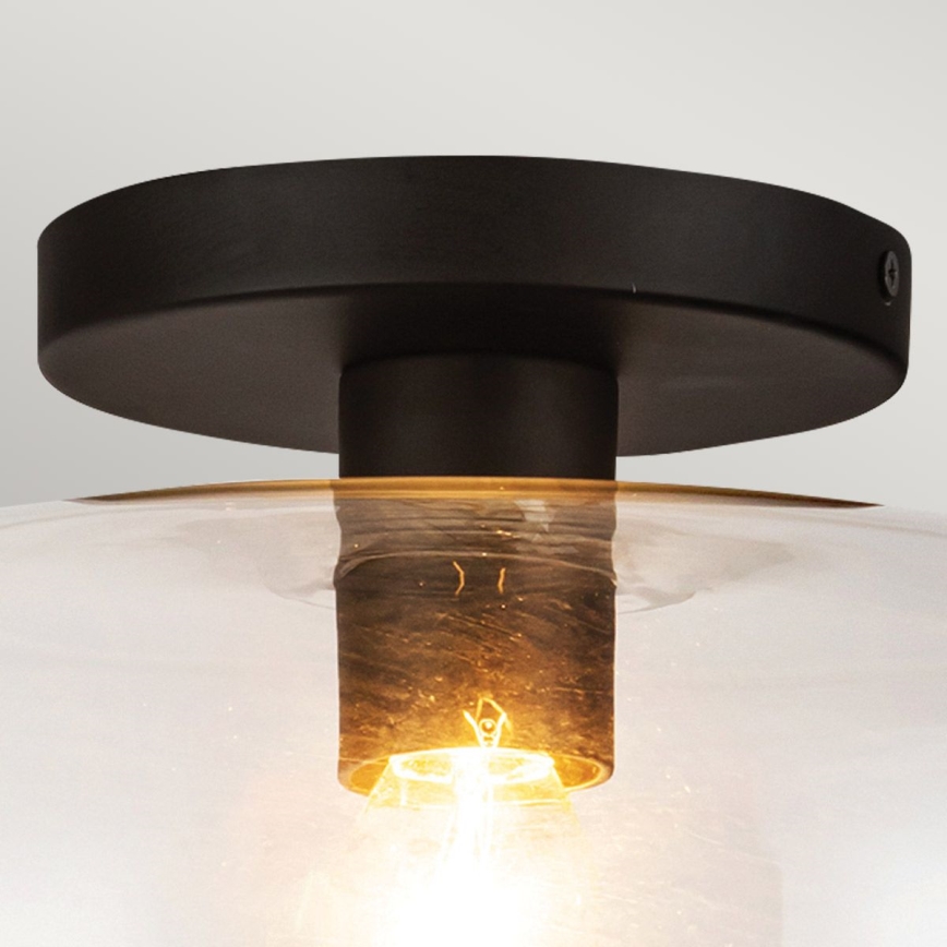 Alora Mood - Griestu lampa SYLVIA 1xE27/60W/230V melna