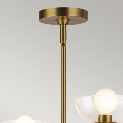 Alora Mood - Lustra uz stieņa SYLVIA 4xE14/40W/230V zelta