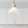 Alora Mood - griestu lustra ar stieni HALSTON 1xE27/60W/230V zelta