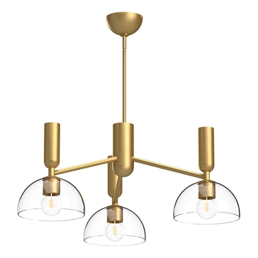 Alora Mood - Lustra ar stieni JUDE 3xE27/60W/230V d. 96,8 cm misiņš