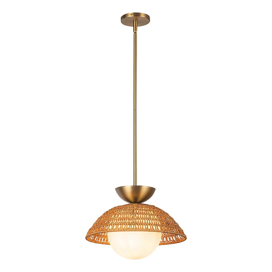 Alora Mood - lustra uz stieņa PERTH 1xE27/60W/230V Ø 37,5 cm zelta