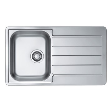 ALVEUS 1065560 - Virtuves izlietne LINE 86x50 cm matēts tērauds/satīna