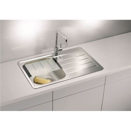 ALVEUS 1069147 - Virtuves izlietne LINE 79x50 cm matēts tērauds/satīna