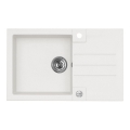 ALVEUS 1090944 - Virtuves izlietne ROCK 78x48 cm granīts/balta