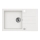 ALVEUS 1090944 - Virtuves izlietne ROCK 78x48 cm granīts/balta