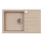 ALVEUS 1090946 - Virtuves izlietne ROCK 78x48 cm granīts/bēša