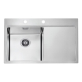 ALVEUS 1103610 - Virtuves izlietne PURE 79x52,5 cm satin, pa kreisi