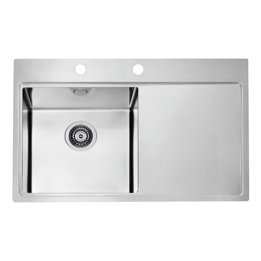 ALVEUS 1103610 - Virtuves izlietne PURE 79x52,5 cm satin, pa kreisi