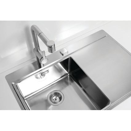ALVEUS 1103610 - Virtuves izlietne PURE 79x52,5 cm satin, pa kreisi