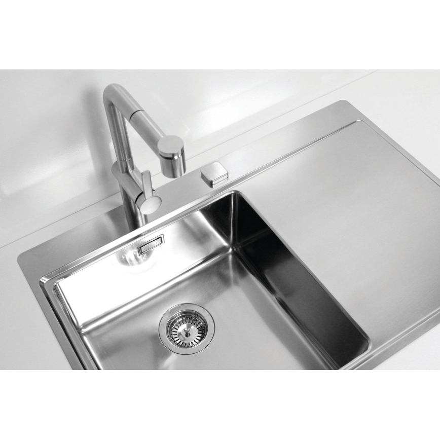 ALVEUS 1103610 - Virtuves izlietne PURE 79x52,5 cm satin, pa kreisi