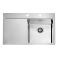 ALVEUS 1103651 - Virtuves izlietne PURE 79x52,5 cm satin, pa labi