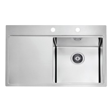 ALVEUS 1103651 - Virtuves izlietne PURE 79x52,5 cm satin, pa labi