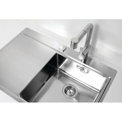 ALVEUS 1103651 - Virtuves izlietne PURE 79x52,5 cm satin, pa labi