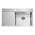 ALVEUS 1103653 - Virtuves izlietne PURE 86x52,5 cm satīna, pa labi