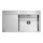 ALVEUS 1103653 - Virtuves izlietne PURE 86x52,5 cm satīna, pa labi