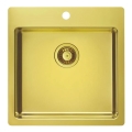 ALVEUS 1106867 - Virtuves izlietne PURE 52,5x51,5 cm monoarhijas zelta