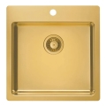 ALVEUS 1107052 - Virtuves izlietne PURE 52,5x51,5 cm nerūsējošs tērauds/bronza