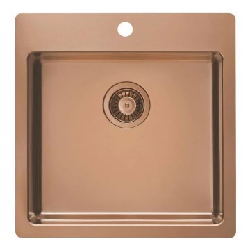 ALVEUS 1122708 - Virtuves izlietne PURE 52,5x51,5 cm monarhijas varš