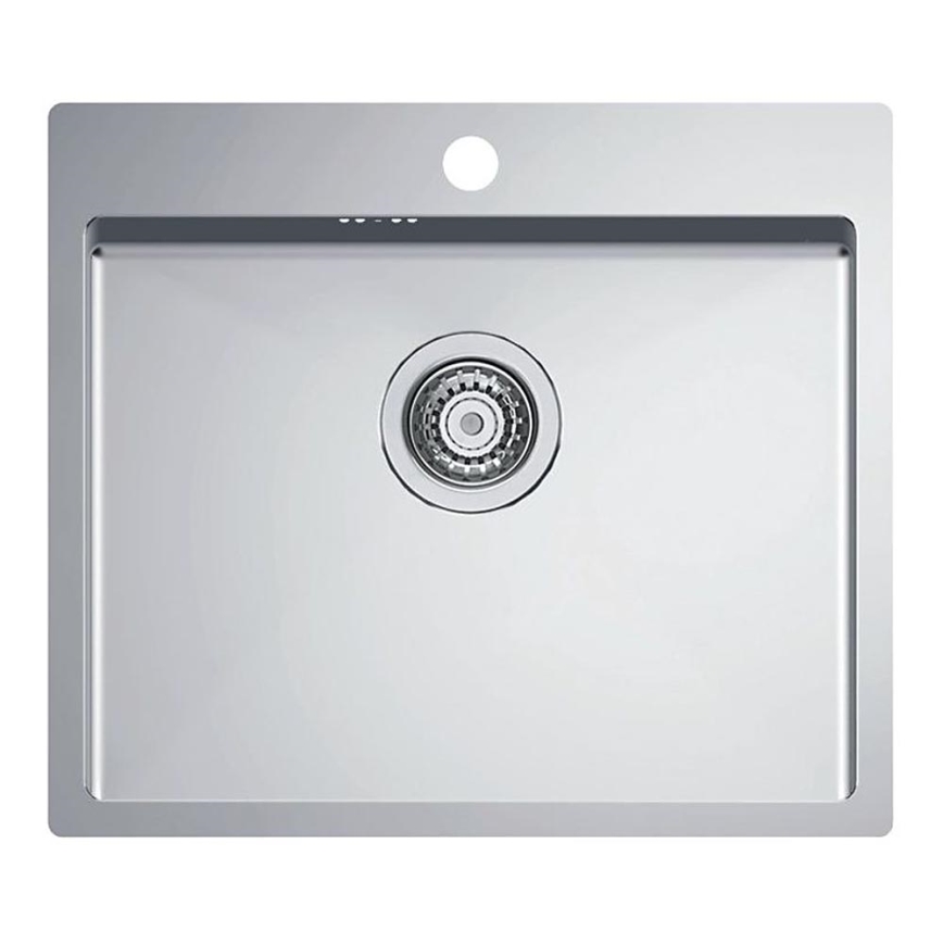 ALVEUS 1124382 - Virtuves izlietne QUARTO 55x48 cm satīna