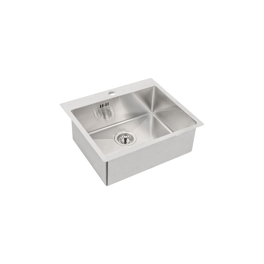 ALVEUS 1124382 - Virtuves izlietne QUARTO 55x48 cm satīna