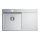 ALVEUS 1124384 - Virtuves izlietne QUARTO 78x48 cm satīna