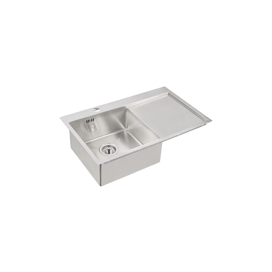ALVEUS 1124384 - Virtuves izlietne QUARTO 78x48 cm satīna