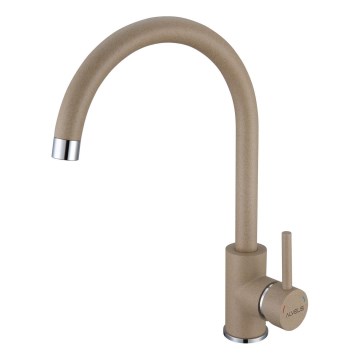 ALVEUS 1129036 - Izlietnes krāns ROXA 35,1 cm granīts/bēša