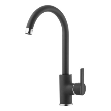 ALVEUS 1129052 - Izlietnes krāns TONIA 34 cm granīts/melna