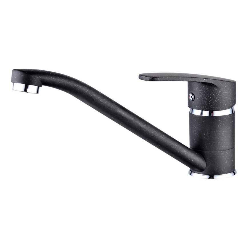 ALVEUS 1130434 - Izlietnes krāns NINA 13,5 cm granīts/melna