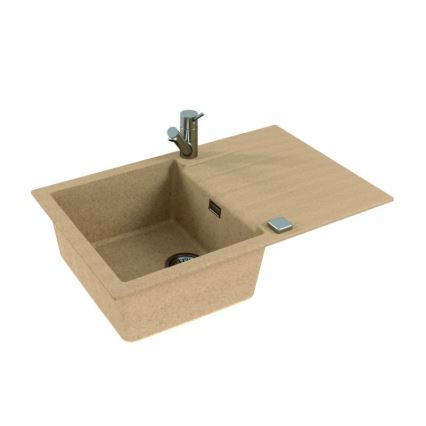ALVEUS 1132024 - Virtuves izlietne CADIT 79x50 cm granīts/bēša