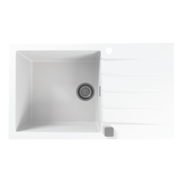 ALVEUS 1132027 - Virtuves izlietne CADIT 86x50 cm granīts/balta