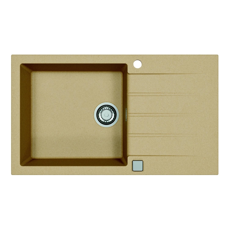 ALVEUS 1132029 - Virtuves izlietne CADIT 86x50 cm granīts/bēša