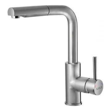 ALVEUS 1135366 - Izlietnes krāns ar izvelkamu sprauslu SARA 29,7 cm nerūsējošs tērauds