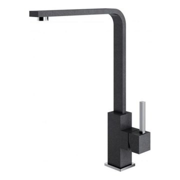 ALVEUS 1136742 - Izlietnes krāns AFRA 32,3 cm granīts/melna