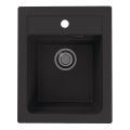 ALVEUS 1139771 - Virtuves izlietne ATROX 50x40 cm granīts/melna