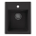 ALVEUS 1139771 - Virtuves izlietne ATROX 50x40 cm granīts/melna