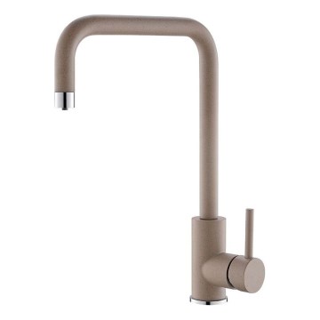 ALVEUS 1139811 - Izlietnes krāns DUAL 37 cm granīts/bēša