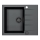 ALVEUS 1148158 - Virtuves izlietne CADIT 59x50 cm granīts/melna