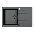 ALVEUS 1148159 - Virtuves izlietne CADIT 79x50 cm granīts/melna