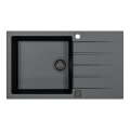 ALVEUS 1148160 - Virtuves izlietne CADIT 86x50 cm granīts/melna