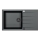 ALVEUS 1148160 - Virtuves izlietne CADIT 86x50 cm granīts/melna