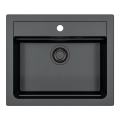 ALVEUS 1148162 - Virtuves izlietne ATROX 59x50 cm granīts/melna