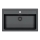 ALVEUS 1148163 - Virtuves izlietne ATROX 79x50 cm granīts/melna