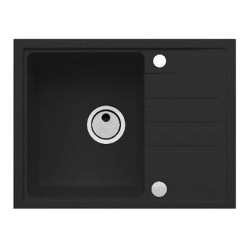 ALVEUS 1149080 - Virtuves izlietne INTERMEZZO 62x48 cm granīts/melna