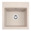 ALVEUS 1149111 - Virtuves izlietne GEM 50x50 cm granīts/bēša