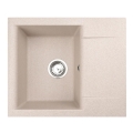 ALVEUS 1149114 - Virtuves izlietne GEM 59x50 cm granīts/bēša