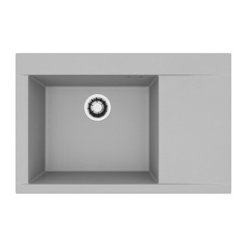 ALVEUS 1149300 - Virtuves izlietne PURE 79x51,5 cm granīta/pelēka