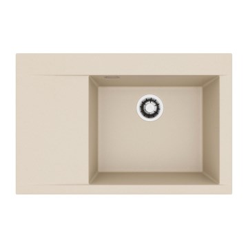 ALVEUS 1149500 - Virtuves izlietne PURE 79x51,5 cm granīts/bēšs