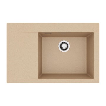 ALVEUS 1149501 - Virtuves izlietne PURE 79x51,5 cm granīts/brūna